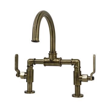 Restorers Whitaker KS217XKL-P Bridge Bathroom Faucetimage