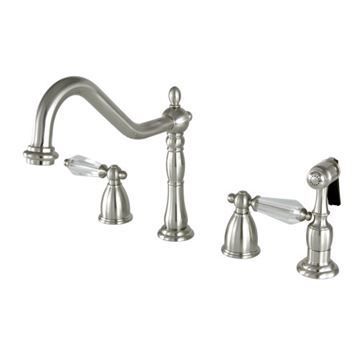 Restorers Wilshire KB179XWLLBS-P Widespread Kitchen Faucetimage