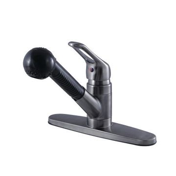 Restorers Wyndham KB70XSP-P Pull Out Kitchen Faucetimage