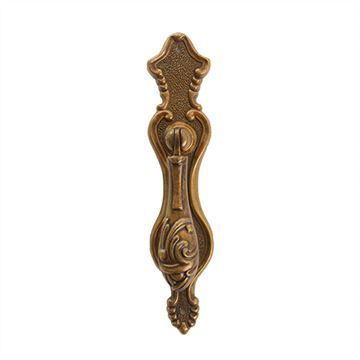 Marella Barocco Pendant Drop Pull with Backplateimage