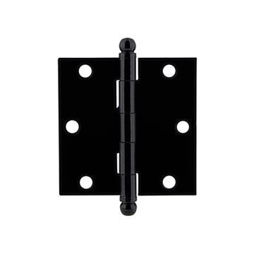 Ageless Iron 3 1/2 Inch Residential Duty Ball Tip Square Hingeimage