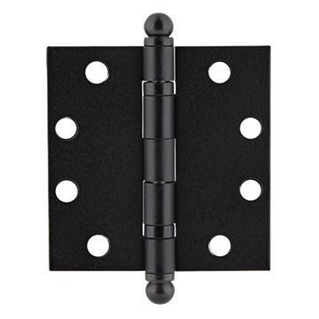 Ageless Iron 4 1/2 Inch Heavy Duty Ball Tip Square Hingeimage