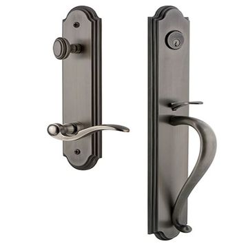 Grandeur Arc Handleset S Grip and Bellagio Lever - Keyed Alikeimage
