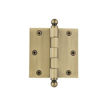Nostalgic Warehouse 3 1/2 Inch Ball Tip Residential Square Hingeimage
