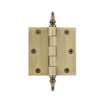 Nostalgic Warehouse 3 1/2 Inch Steeple Tip Residential Square Hingeimage