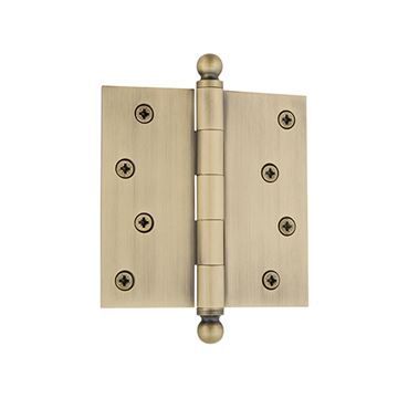 Nostalgic Warehouse 4 Inch Ball Tip Residential Square Hingeimage