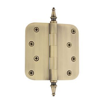 Nostalgic Warehouse 4 Inch Steeple Tip Residential Radius Hingeimage