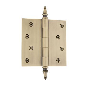 Nostalgic Warehouse 4 Inch Steeple Tip Residential Square Hingeimage