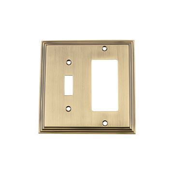 Nostalgic Warehouse Deco Toggle & Rocker Switch Plateimage