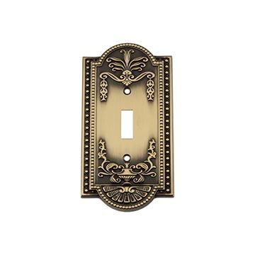 Nostalgic Warehouse Meadows Single Toggle Switch Plateimage
