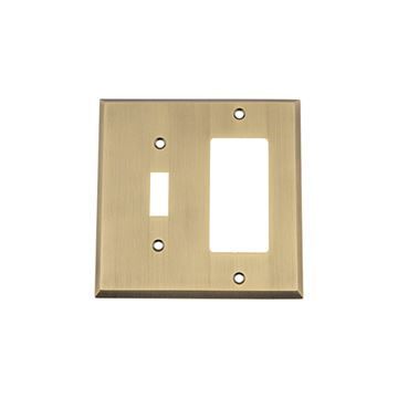 Nostalgic Warehouse New York Toggle & Rocker Switch Plateimage