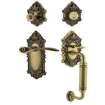 Nostalgic Warehouse Victorian C Grip Entry Set Swan - Keyed Alikeimage