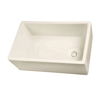 Barclay 30 Inch Single Fireclay Farmhouse Kitchen Sinkimage
