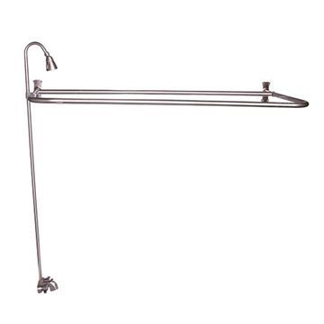 Barclay 48 Inch D Rod Shower Surround with Faucetimage