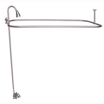 Barclay 54 Inch Rectangular Shower Surround with Faucetimage