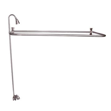 Barclay 60 Inch D Rod Shower Surround with Faucetimage