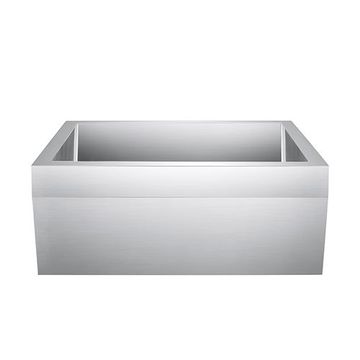 Barclay Anise 27 Inch Single Stainless Farmhouse Kitchen Sinkimage