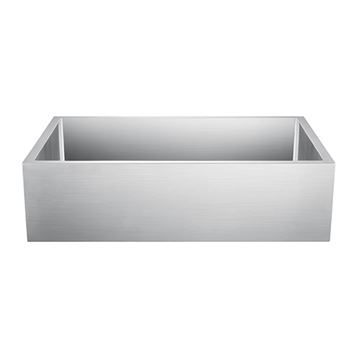 Barclay Bailey Single Stainless Steel Farmhouse Kitchen Sinkimage