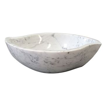 Barclay Canim Carrara Marble Lavatory Vessel Sinkimage