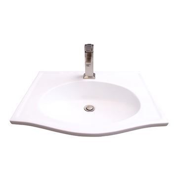 Barclay Carlisle 24 1/2 Inch Wall Hung Lavatory Sinkimage