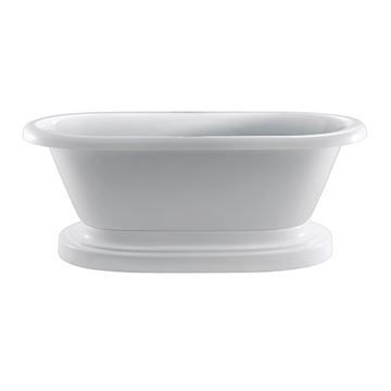 Barclay Carlotta Acrylic Double Roll Bath Tubimage