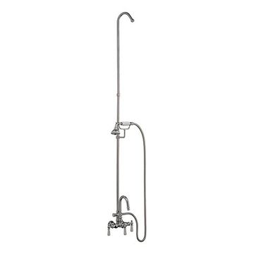 Barclay Converto Gooseneck Faucet with Riser & Hand Showerimage