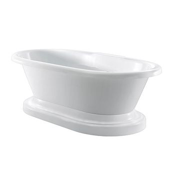 Barclay Cordoba Acrylic Double Roll Bath Tubimage