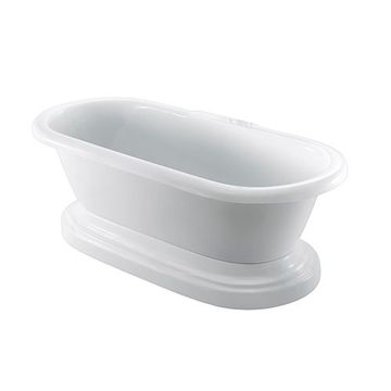 Barclay Corinne Acrylic Double Roll Bath Tubimage