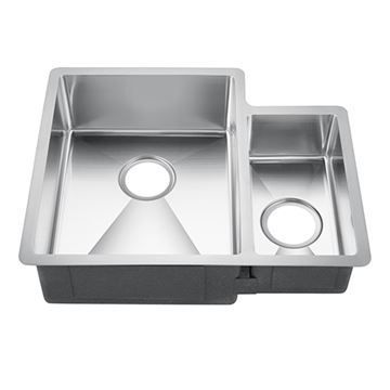 Barclay Fennel 23 Inch Double Stainless Undermount Kitchen Sinkimage