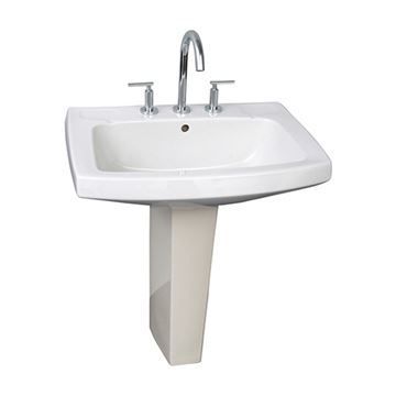 Barclay Galaxy 28 Inch Pedestal Lavatory Sinkimage