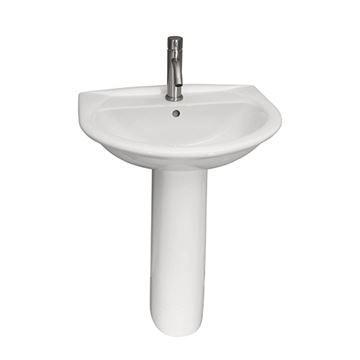 Barclay Karla 505 Pedestal Lavatory Sinkimage