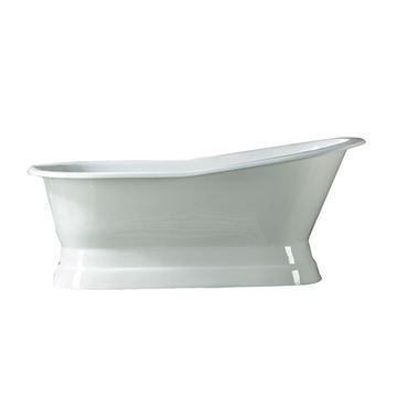 Barclay Leonardo Cast Iron Slipper Pedestal Bath Tubimage