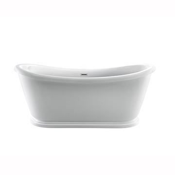 Barclay Morgan Acrylic Bath Tub with Integrated Drain & Overflowimage