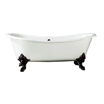 Barclay Nelson Cast Iron Double Slipper Imperial Foot Bath Tubimage