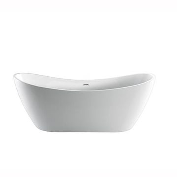Barclay Nyx Acrylic Bath Tub with Integrated Drain & Overflowimage