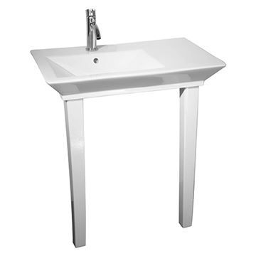 Barclay Opulence Console Bath Sink with White Legsimage
