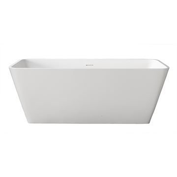 Barclay Romo Resin Bath Tub with Integrated Drain & Overflowimage