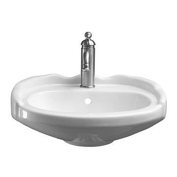Barclay Silvi 20 Inch Wall Hung Lavatory Sinkimage