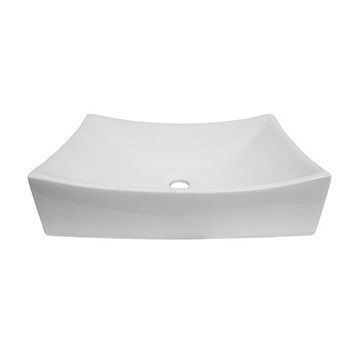 Barclay Styx 510 Rectangle Above Counter Lavatory Vessel Sinkimage