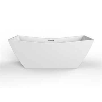 Barclay Tanya Acrylic Bath Tub with Integrated Drain & Overflowimage