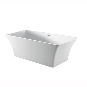 Barclay Taylor Acrylic Bath Tub with Integrated Drain & Overflowimage