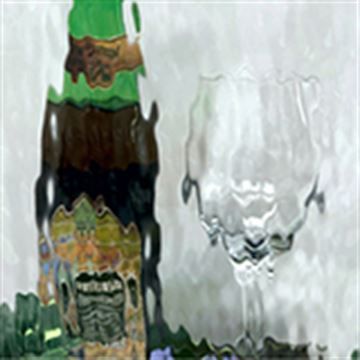 Restorers Waterfall Custom Decorative Architectural Glassimage