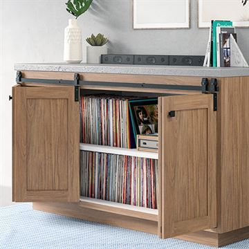 Restorers Bifold Single Front Mount Mini Barn Door Hardware Kitimage