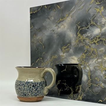 Restorers Prague Gold Vein Antique Reproduction Mirrorimage