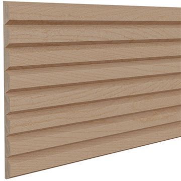 Designs of Distinction 1 1/2 Inch Tall Bevel Slat Tambourimage