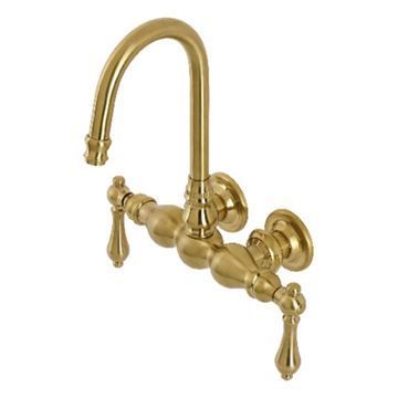 Aqua Vintage 3 3/8 Inch Wall Mount Tub Faucetimage