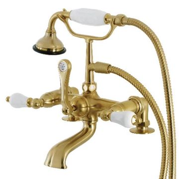 Aqua Vintage AE205 7 Inch Tub Faucet with Hand Showerimage