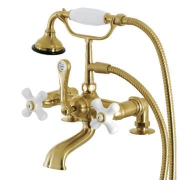 Aqua Vintage AE211 7 Inch Tub Faucet with Hand Showerimage
