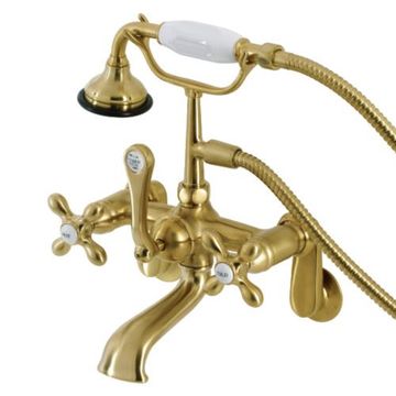 Aqua Vintage AE57 Wall Mount Tub Faucet with Hand Showerimage