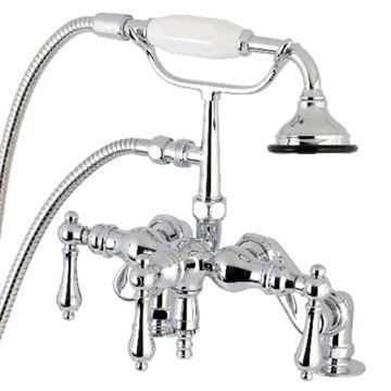 Aqua Vintage AE620 3 3/8 Inch Adjustable Deck Tub Faucetimage